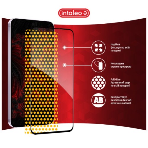 Скло захисне Intaleo Full Glue Samsung A56 Black (1283126613074)