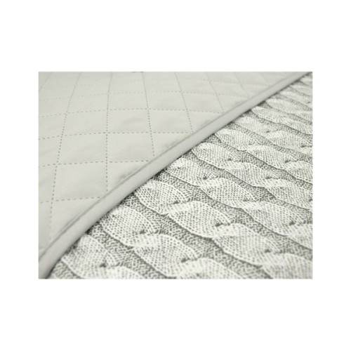 Покривало Руно декоративне Grey Braid 212х240 см (Р329.52_Grey Braid)