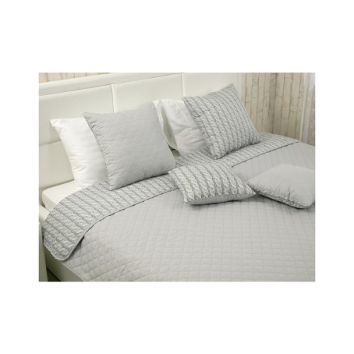 Покривало Руно декоративне Grey Braid 212х240 см (Р329.52_Grey Braid)