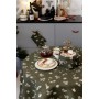 Скатертина Прованс Шапочки на зеленому Dх136 см (036866)