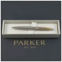 Ручка кулькова Parker JOTTER 17 UKRAINE SS GT BP Тризуб прозорий (16032_T010b)