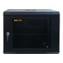 Шафа настінна GEAR 9U 19" 600x450x500 мм, + полка 19", black (GWMSN-9U-600-450)