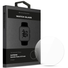 Скло захисне Armorstandart Supreme Black Icon Garmin Fenix 8 51mm Clear (ARM84720)