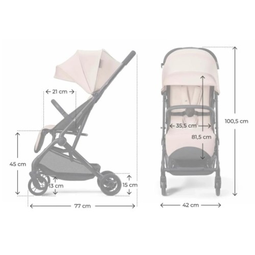 Коляска Kinderkraft Indy 3 Misty Beige (KSINDY03BEG0000) (5902533926831)