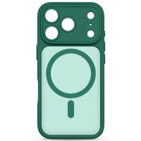 Чохол до мобільного телефона Armorstandart Lush MagCase Apple iPhone 17 Pro Dark Green (ARM87491)