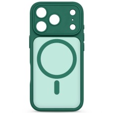 Чохол до мобільного телефона Armorstandart Lush MagCase Apple iPhone 17 Pro Dark Green (ARM87491)