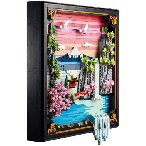 Конструктор LEGO ART Японський пейзаж із цвітом сакури (31218)