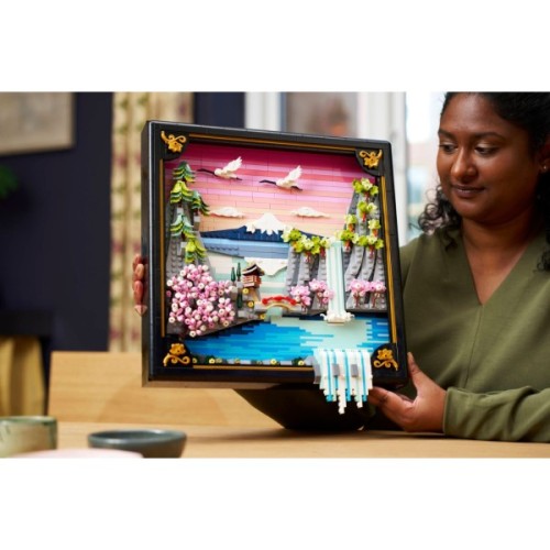 Конструктор LEGO ART Японський пейзаж із цвітом сакури (31218)