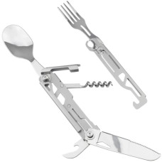 Набір туристичного посуду Tribe Multi Set сталевий (T-FC-0035-metal)