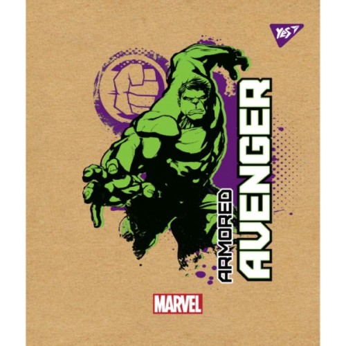 Зошит Yes А5 Avenger Крафт 18 аркушів клітинка (765084)