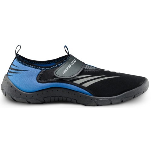 Аквашузи Aqua Speed Aqua Shoe Model 642-27B чорний, сірий, синій 37 (5908217676092)