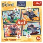 Пазл Trefl Disney Stitch The Movie Відпустка на Гаваях 4 в 1 (35, 48, 54, 70) (5900511346664)