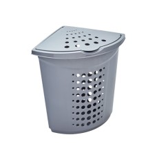 Кошик для білизни Алеана Кутовий Сірий 45 л (алн 122051/сірий)