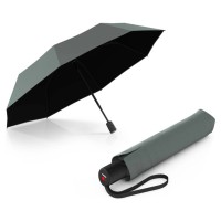 Парасоля Knirps A.200 Medium Duomatic Sage Black HeatShield автомат, складана (Kn95-7201-23002)