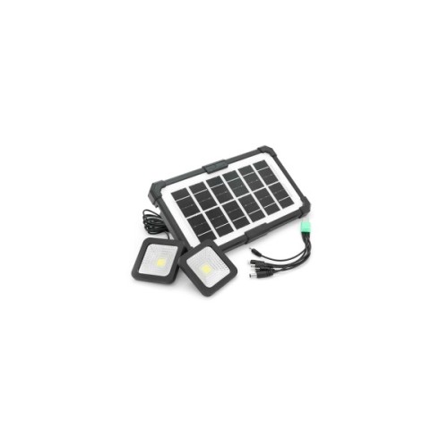 Ліхтар Voltronic Портативная станция CcLamp CL-083-38+Solar, Power bank 2400mAh, 1 режим, USB (CL-083-38)