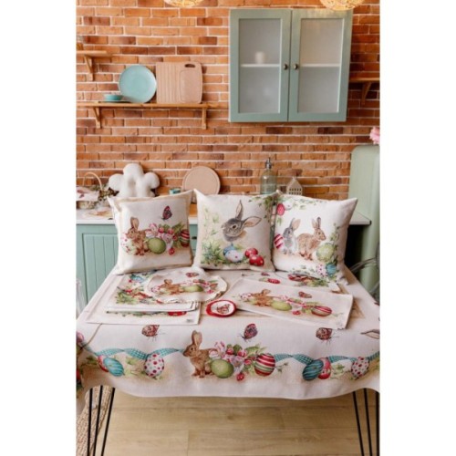 Скатертина Прованс гобеленова Великодня Веснянка 135х350 см (034145)