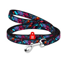 Повідець для котів WAUDOG Nylon "Нескінченні світи" Ш 10 мм Д 122 см (369-4058)