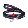 Повідець для котів WAUDOG Nylon "Нескінченні світи" Ш 10 мм Д 122 см (369-4058)