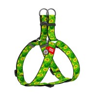 Шлея для собак WAUDOG Nylon з QR паспортом "Авокадо" пластиковий фастекс XL (324-0048)