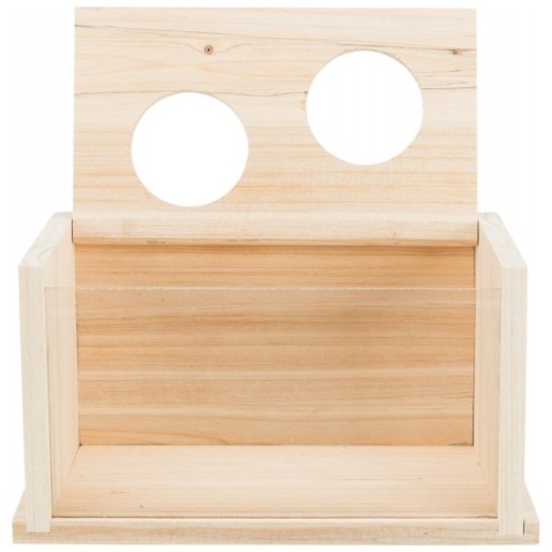 Іграшка для гризунів Trixie Ванна дерев'яна 22х12х12 см (4011905630045)