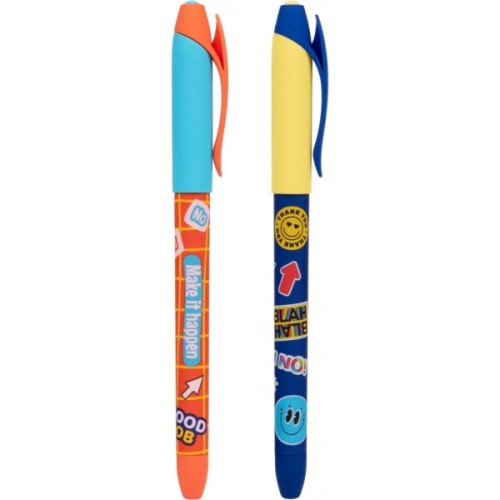 Ручка кулькова Yes Sticky mood: Hug 0,7 мм синя (412129)