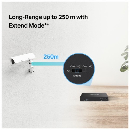 Комутатор мережевий Mercusys MS108GP