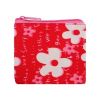 Гаманець дитячий Cool For School на блискавці "Квіти", рожевий (CF86357)
