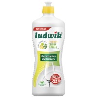 Засіб для ручного миття посуду Ludwik Цитрус та зелений чай 900 г (5900498028386)
