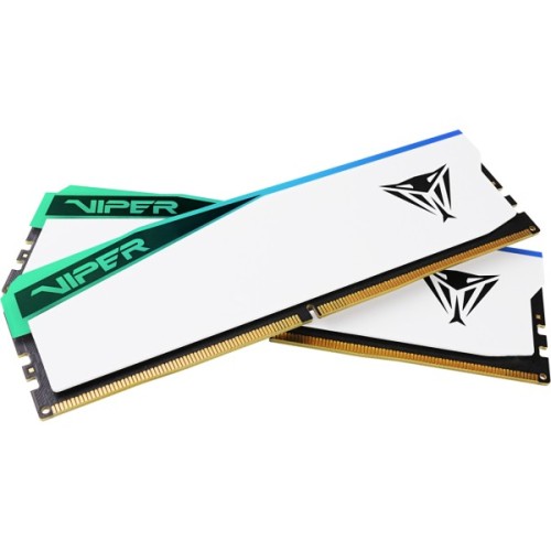 Модуль пам'яті для комп'ютера DDR5 32GB (2x16GB) 6200 MHz Viper Elite 5 RGB Patriot (PVER532G62C42KW)