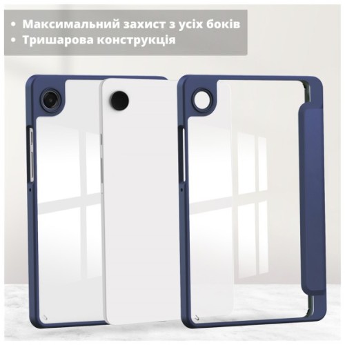 Чохол до планшета BeCover Soft Edge TPU Samsung Galaxy Tab A11 SM-X133/X135 8.7" Deep Blue (715558)