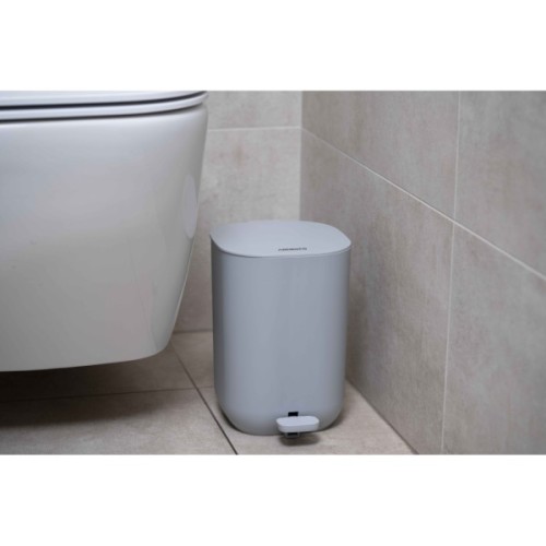 Контейнер для сміття Ardesto Vigor З педаллю Сірий 3 л (ARHB3602G)