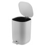 Контейнер для сміття Ardesto Vigor З педаллю Сірий 3 л (ARHB3602G)