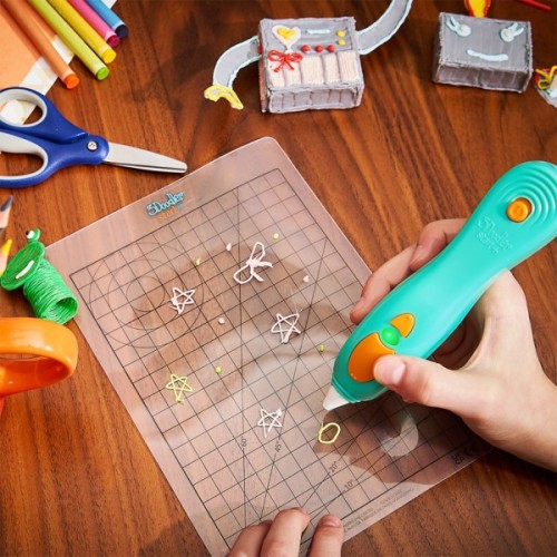 3D - ручка 3Doodler Start Plus для дитячої творчості - Мегакреатив (147 стрижнів, 9 шаблонів) (3DS2B-011)