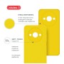 Чохол до мобільного телефона Intaleo Silicone Xiaomi Redmi A3 Yellow (1283126600937)