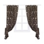Штора Прованс комплект Breakfast Brown 136x170 см 2 шт (11137)