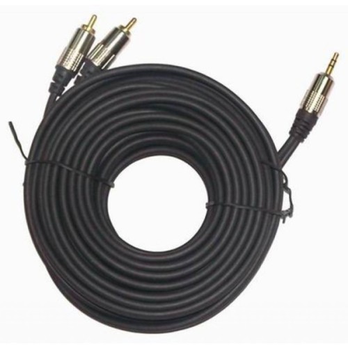 Кабель мультимедійний 3.5mm M to 2xRCA M 1.5m Cablexpert (CCA-352-1.5M)