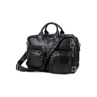 Сумка Vintage Трансформер Чорна (14219)