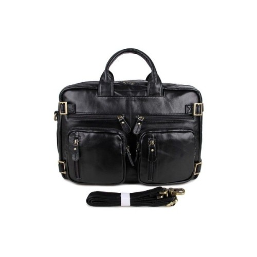 Сумка Vintage Трансформер Чорна (14219)