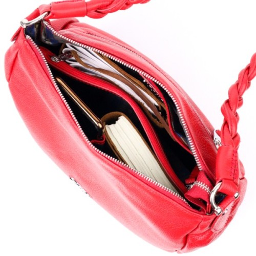 Сумка Karya Шкіряна Червона (20863)