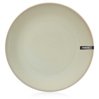 Тарілка Ardesto Lecco Сіра 27 см Обідня (AR2927LRG)