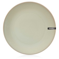 Тарілка Ardesto Lecco Сіра 27 см Обідня (AR2927LRG)