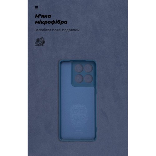 Чохол до мобільного телефона Armorstandart Motorola Edge 60 5G Camera cover Dark Blue (ARM85877)