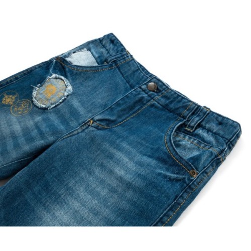 Джинси дитячі Aziz з трикотажною підкладкою (12626-104-blue)