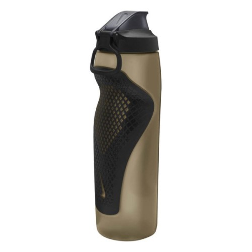 Пляшка для води Nike Refuel Bottle Locking Lid 32 OZ золотистий, чорний 946 мл N.100.7670.728.32 (887791745279)