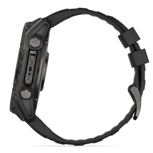Смарт-годинник Garmin fenix 8 51mm,AMOLED,Saph,CrbnGryTi/Blk,Blk/PebbleGryBnd (010-02905-21)