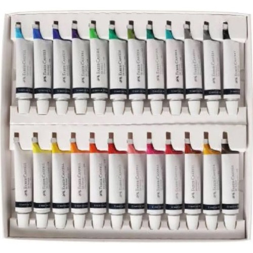 Олійні фарби Faber-Castell Creative Studio 24 кольора, 24 туб х 9 мл (379524) (32070)