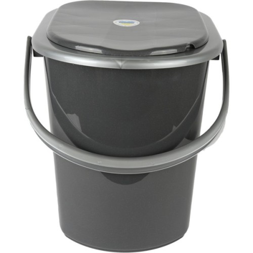 Відро-туалет Алеана Граніт/сірий 22 л (алн 171096/граніт/сіре)