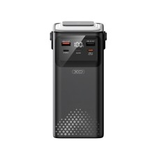 Батарея універсальна XO 80000mAh, PD/20W, QC/22,5W, Lamp, black (XO-PR287-BK)