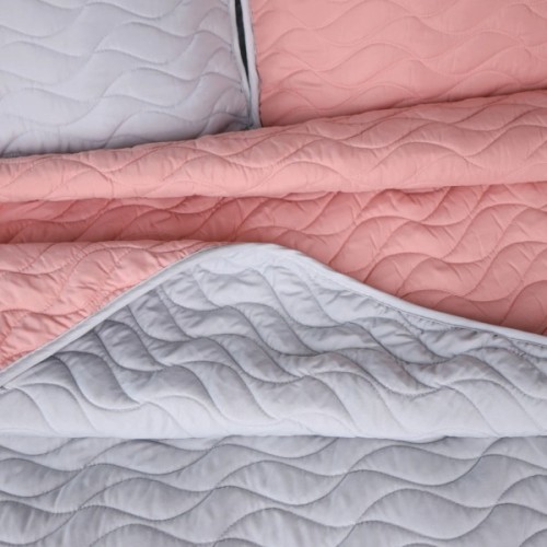 Покривало MirSon Набір Serenity Line №4100 Tenderness (покривало + 2 наволочки) 150х210 см (2200007298266)