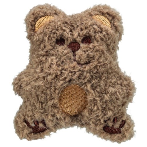 Іграшка для котів Trixie Ведмідь плюшевий з котячою м'ятою 8 см (кольори в асортименті) (4011905456645)